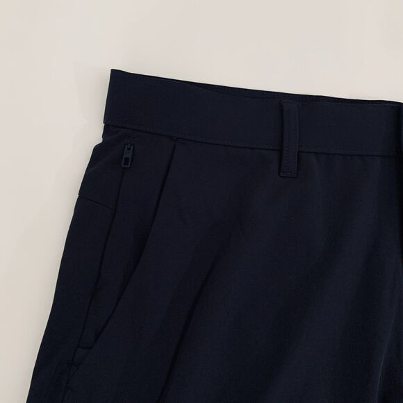 NWT Fabletics The Only Pant Men 33X32 Navy Blue Chino Stretch Golf Workwear - Picture 4 of 12